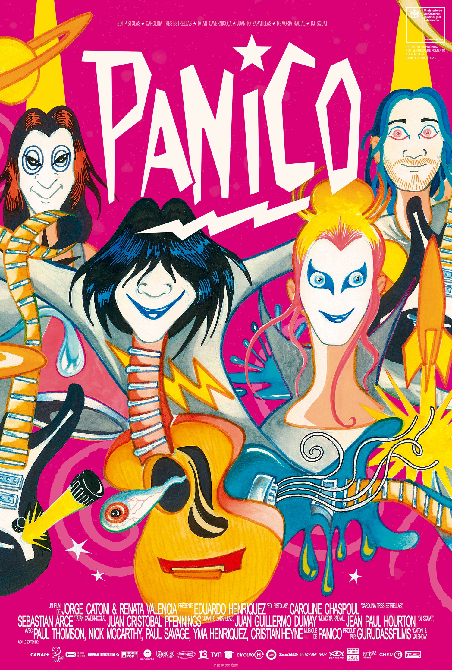 Panico estrenará su documental en París